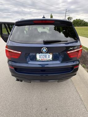 Blue 2014 BMW X3 xDrive35i