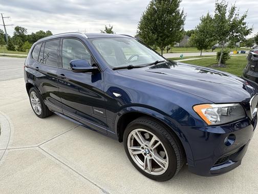 Blue 2014 BMW X3 xDrive35i