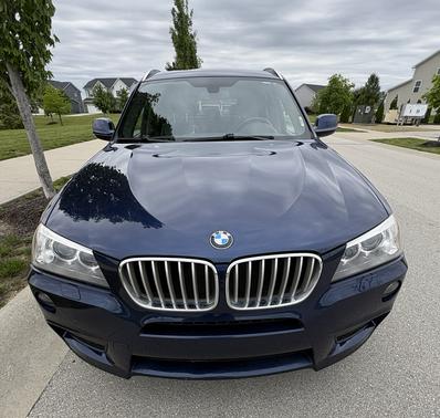 Blue 2014 BMW X3 xDrive35i
