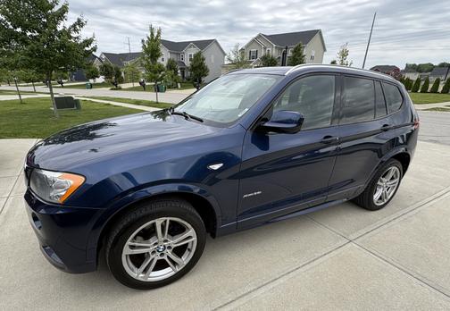Blue 2014 BMW X3 xDrive35i