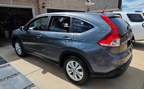 Gray 2014 Honda CR-V EX