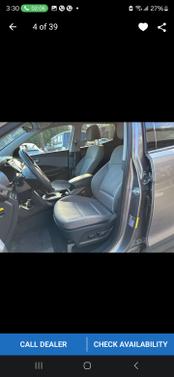 Gray 2017 Hyundai Santa Fe Sport 2.4L