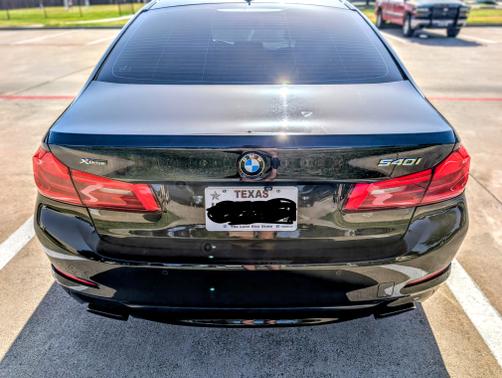Black 2019 BMW 540 i xDrive