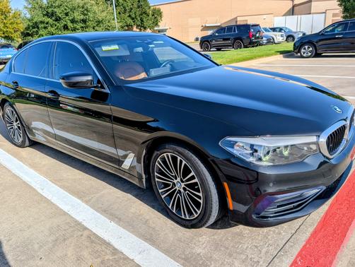 Black 2019 BMW 540 i xDrive
