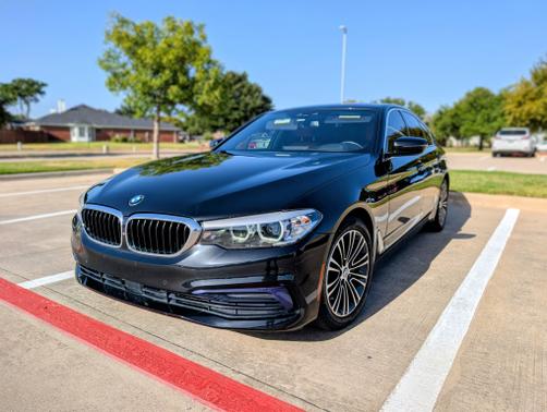 Black 2019 BMW 540 i xDrive