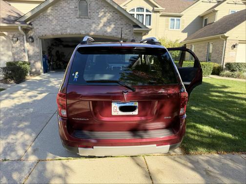 Red 2008 Pontiac Torrent Base
