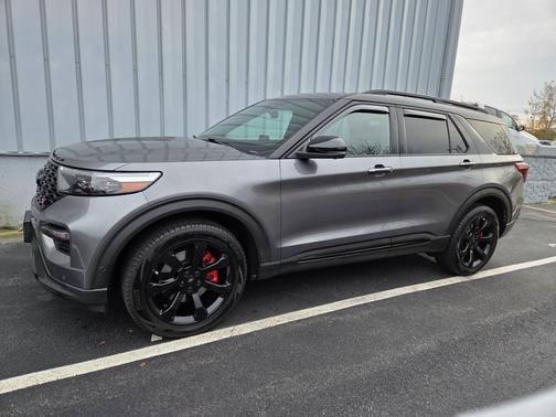 Gray 2021 Ford Explorer ST