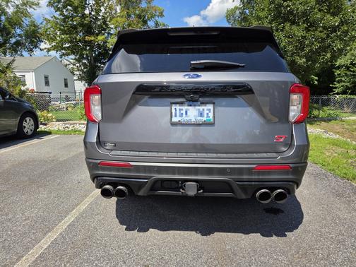 Gray 2021 Ford Explorer ST