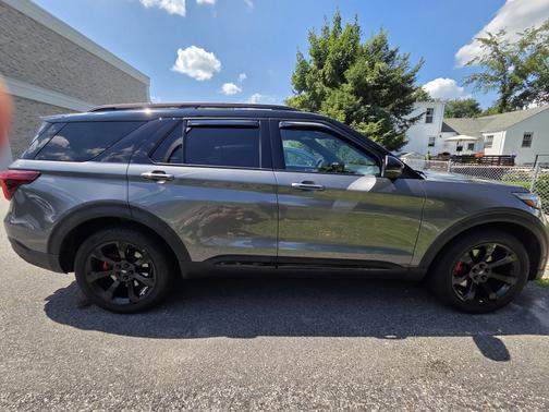 Gray 2021 Ford Explorer ST