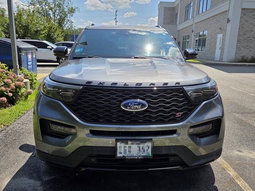 Gray 2021 Ford Explorer ST