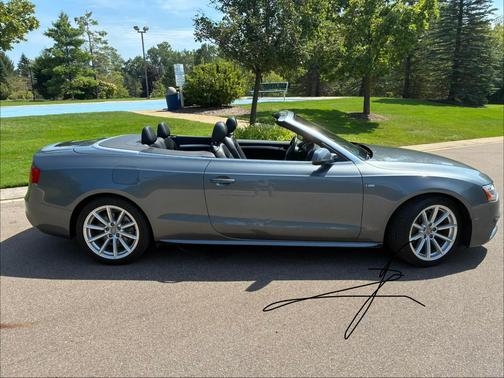 Gray 2015 Audi A5 2.0T Premium Plus