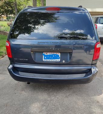 Blue 2007 Dodge Grand Caravan SE