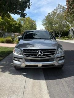Gray 2013 Mercedes-Benz M-Class ML 350 4MATIC