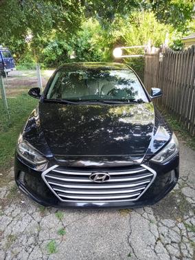 Black 2017 Hyundai ELANTRA Value Edition