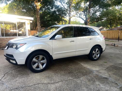 White 2012 Acura MDX 3.7L