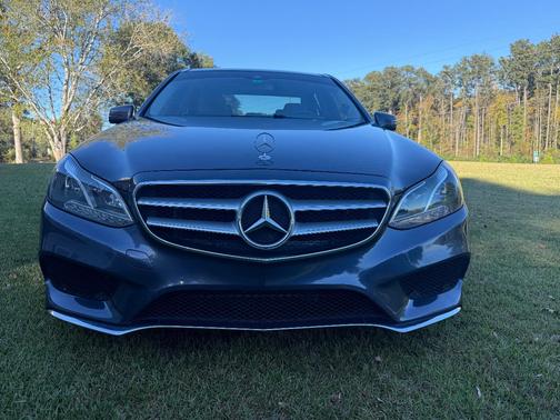 Blue 2016 Mercedes-Benz E-Class E 350 4MATIC