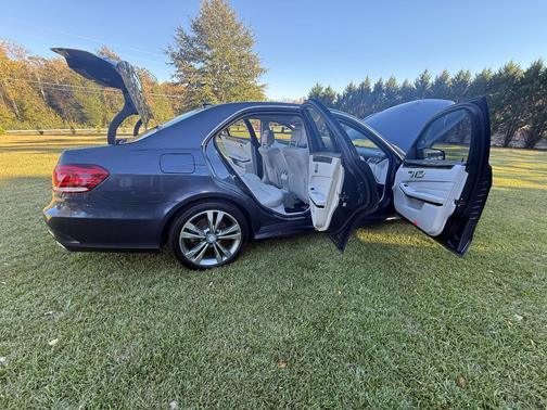 Blue 2016 Mercedes-Benz E-Class E 350 4MATIC
