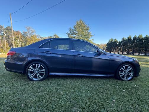 Blue 2016 Mercedes-Benz E-Class E 350 4MATIC