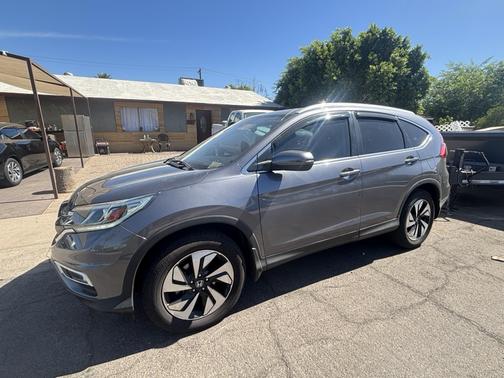 Silver 2015 Honda CR-V Touring