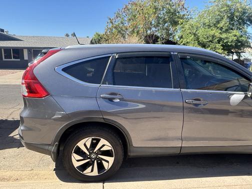Silver 2015 Honda CR-V Touring