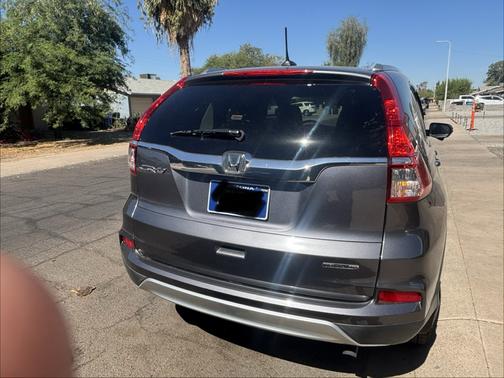Silver 2015 Honda CR-V Touring
