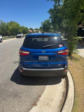 Blue 2018 Ford EcoSport SE