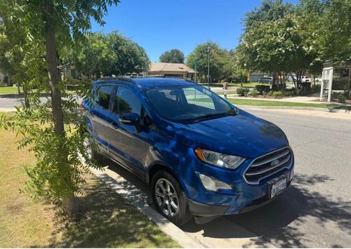 Blue 2018 Ford EcoSport SE
