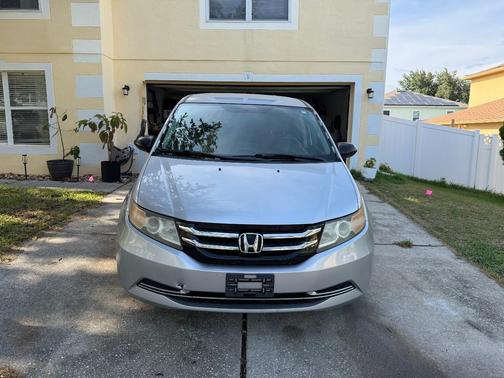 Silver 2015 Honda Odyssey LX