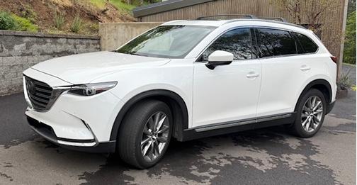 White 2018 Mazda CX-9 Signature