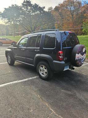 Blue 2007 Jeep Liberty Sport