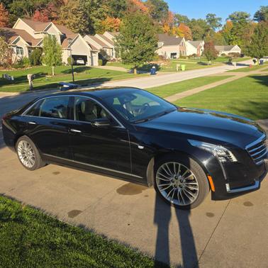 Black 2017 Cadillac CT6 3.6L Premium Luxury