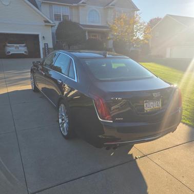 Black 2017 Cadillac CT6 3.6L Premium Luxury