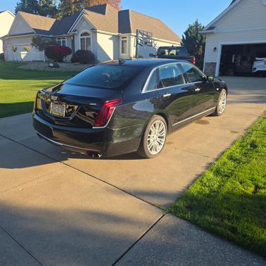Black 2017 Cadillac CT6 3.6L Premium Luxury