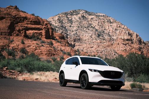 White 2023 Mazda CX-5 2.5 Turbo
