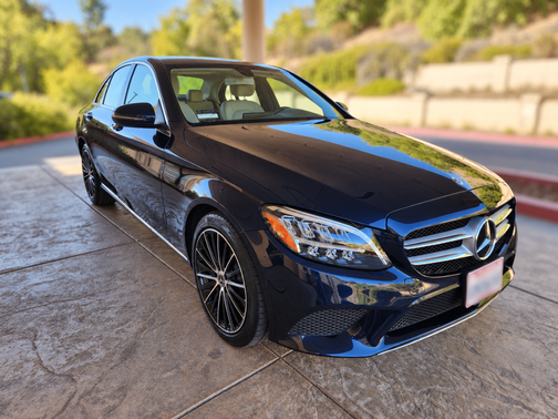 Blue 2020 Mercedes-Benz C-Class C 300