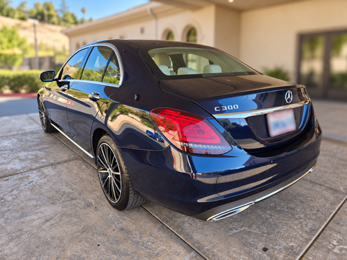 Blue 2020 Mercedes-Benz C-Class C 300