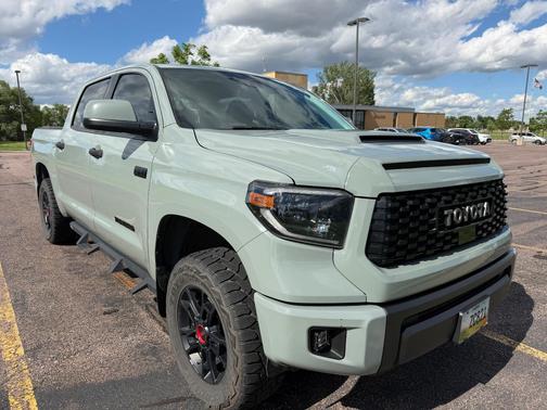 Green 2021 Toyota Tundra TRD Pro