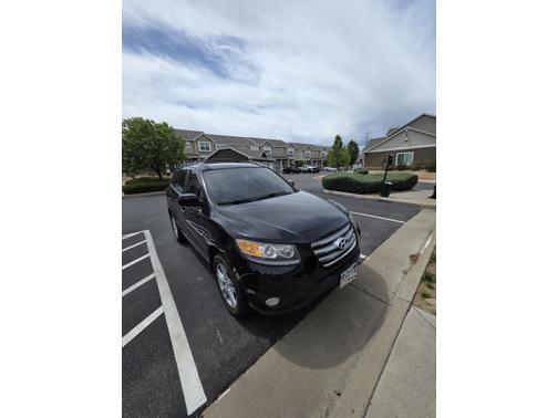 Black 2012 Hyundai SANTA FE Limited