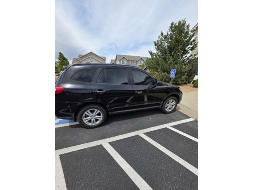 Black 2012 Hyundai SANTA FE Limited