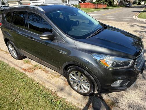 Gray 2017 Ford Escape Titanium