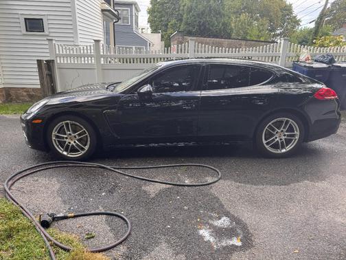 Black 2014 Porsche Panamera Panamera 4