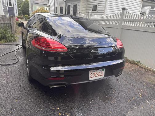 Black 2014 Porsche Panamera Panamera 4