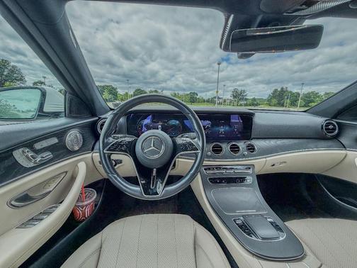 White 2022 Mercedes-Benz E-Class E 450 4MATIC