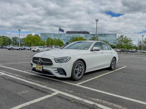 White 2022 Mercedes-Benz E-Class E 450 4MATIC