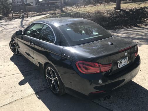 Black 2018 BMW 430 i