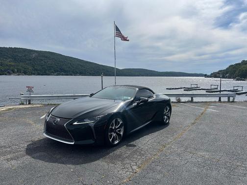 Black 2021 Lexus LC 500 Base