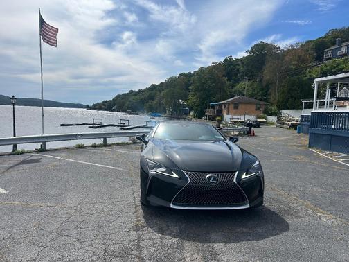 Black 2021 Lexus LC 500 Base