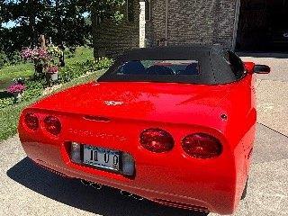 Red 2003 Chevrolet Corvette Base