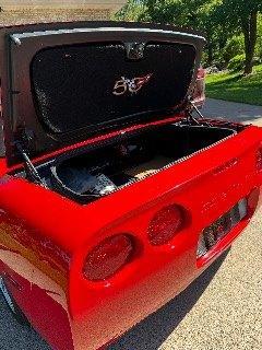 Red 2003 Chevrolet Corvette Base