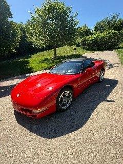 Red 2003 Chevrolet Corvette Base